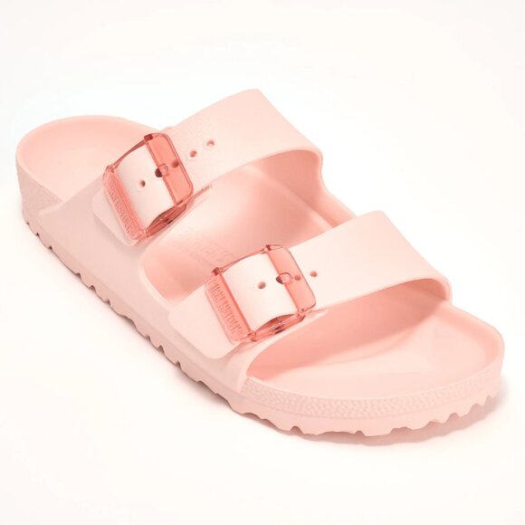 Birkenstock Slide Sandal - Arizona Stealth Buckle EVA - Color Light Rose - Picture 1 of 1